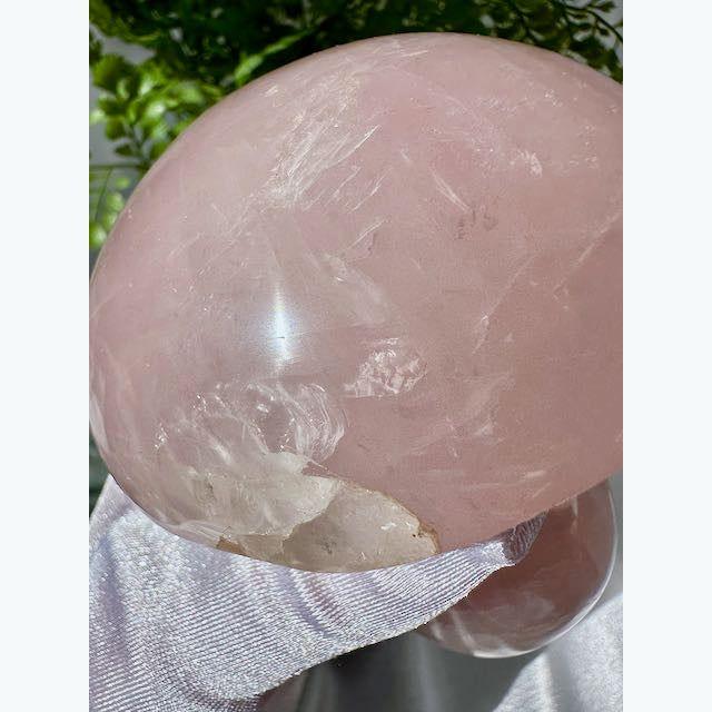 XL Rose Quartz Mushroom