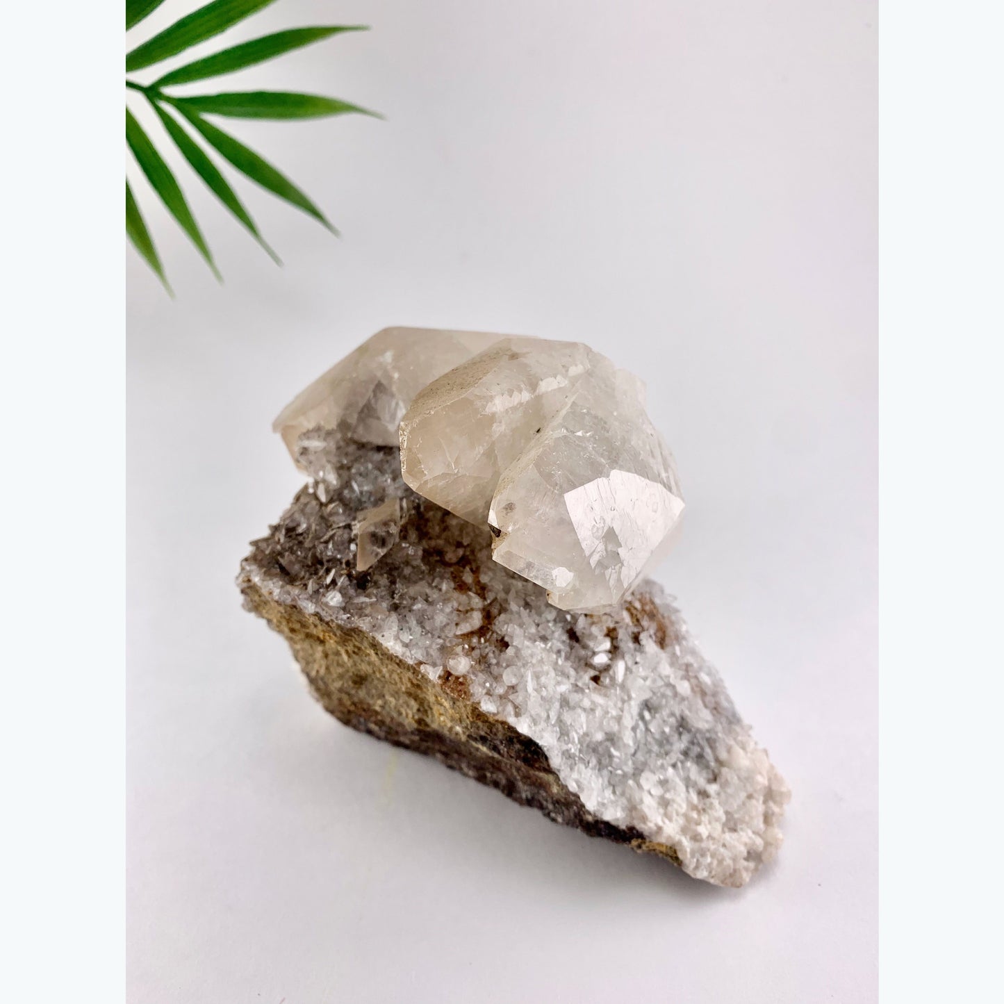 XL Calcite Crystals on Matrix