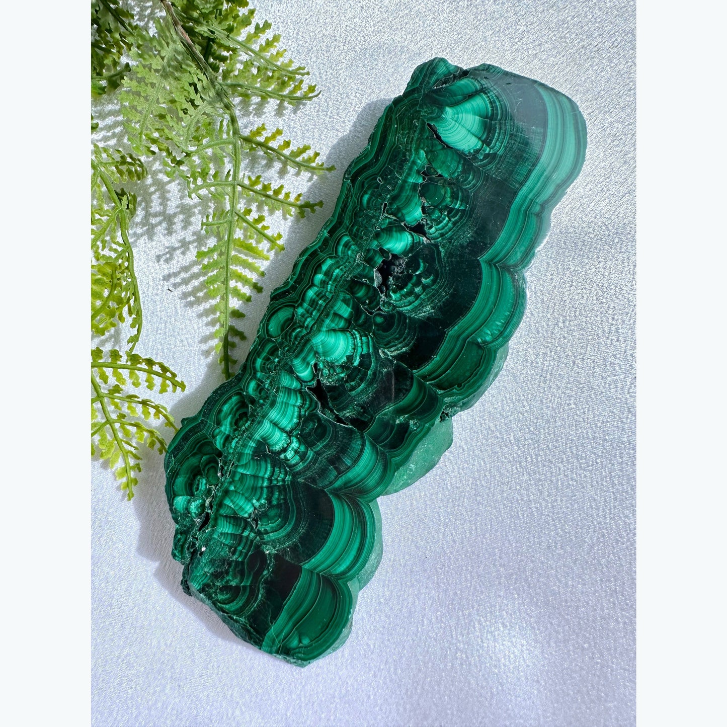 Polished Malachite Slab