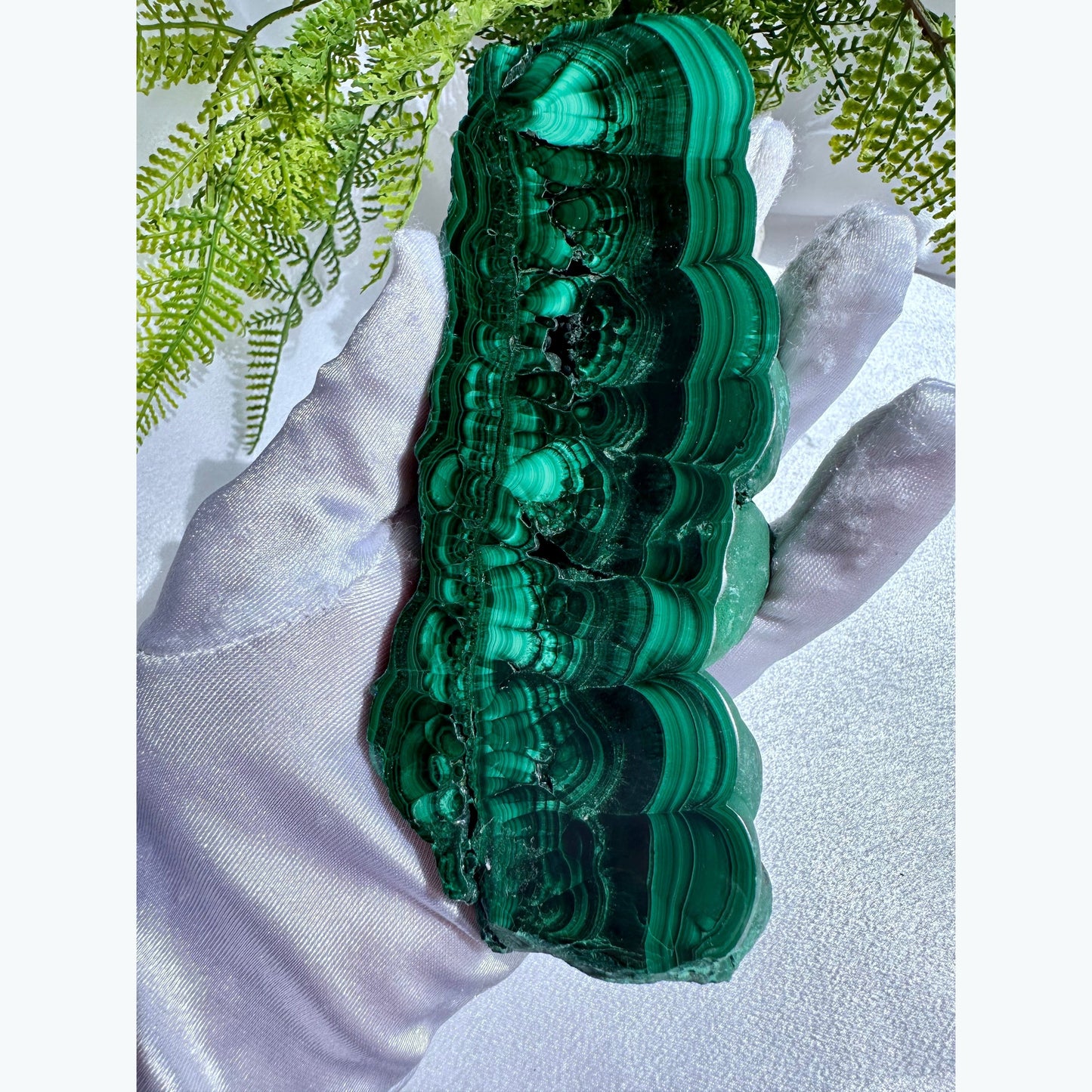 Polished Malachite Slab