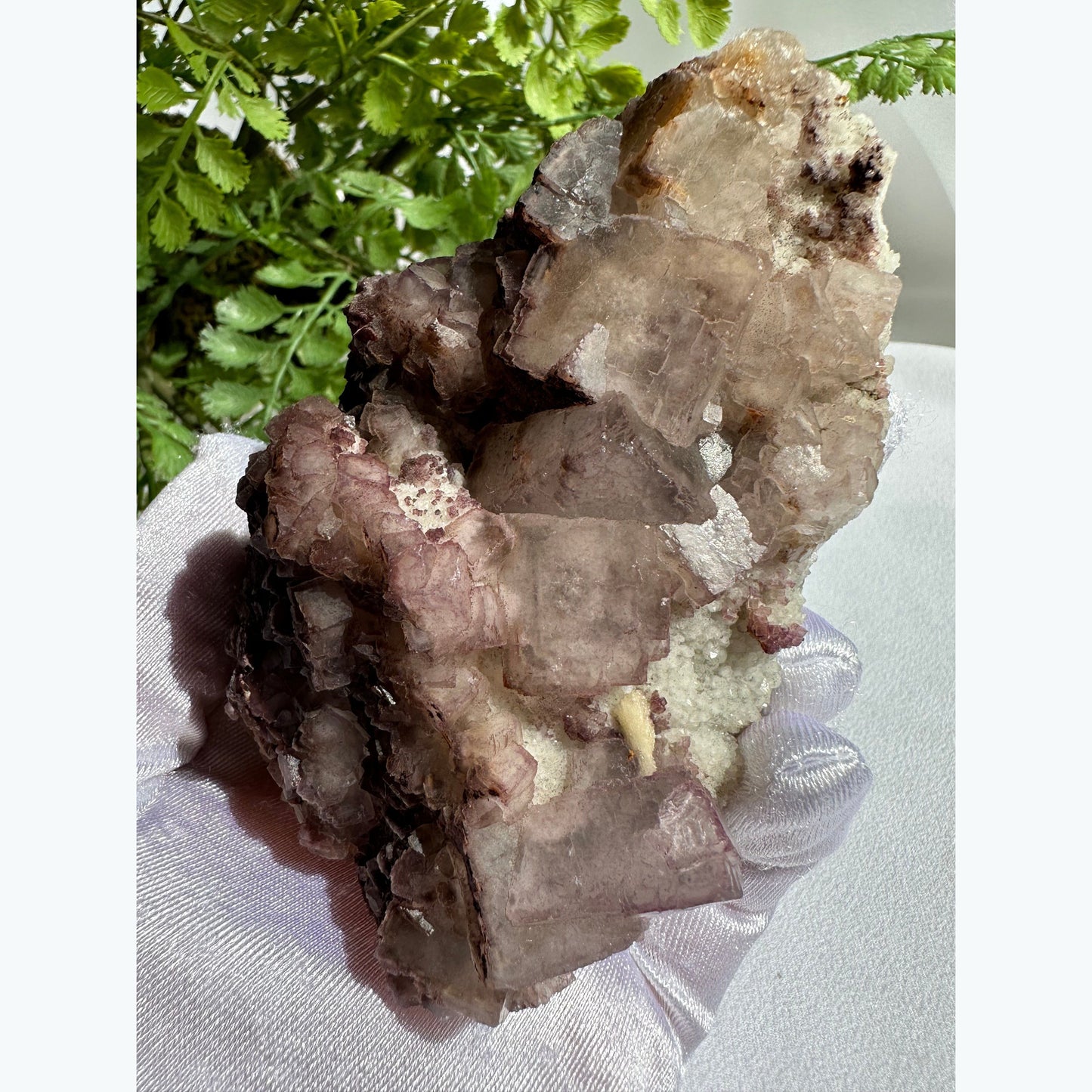 Fluorite with Barite Specimen