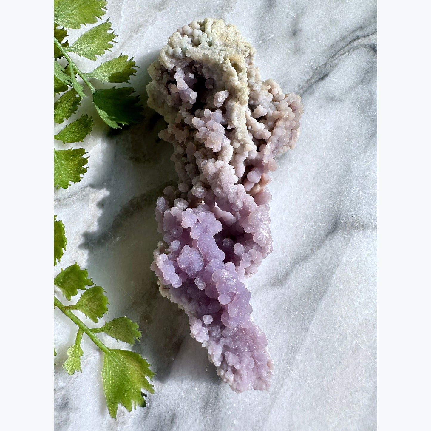 Grape Agate Cluster (Botryoidal Amethyst)