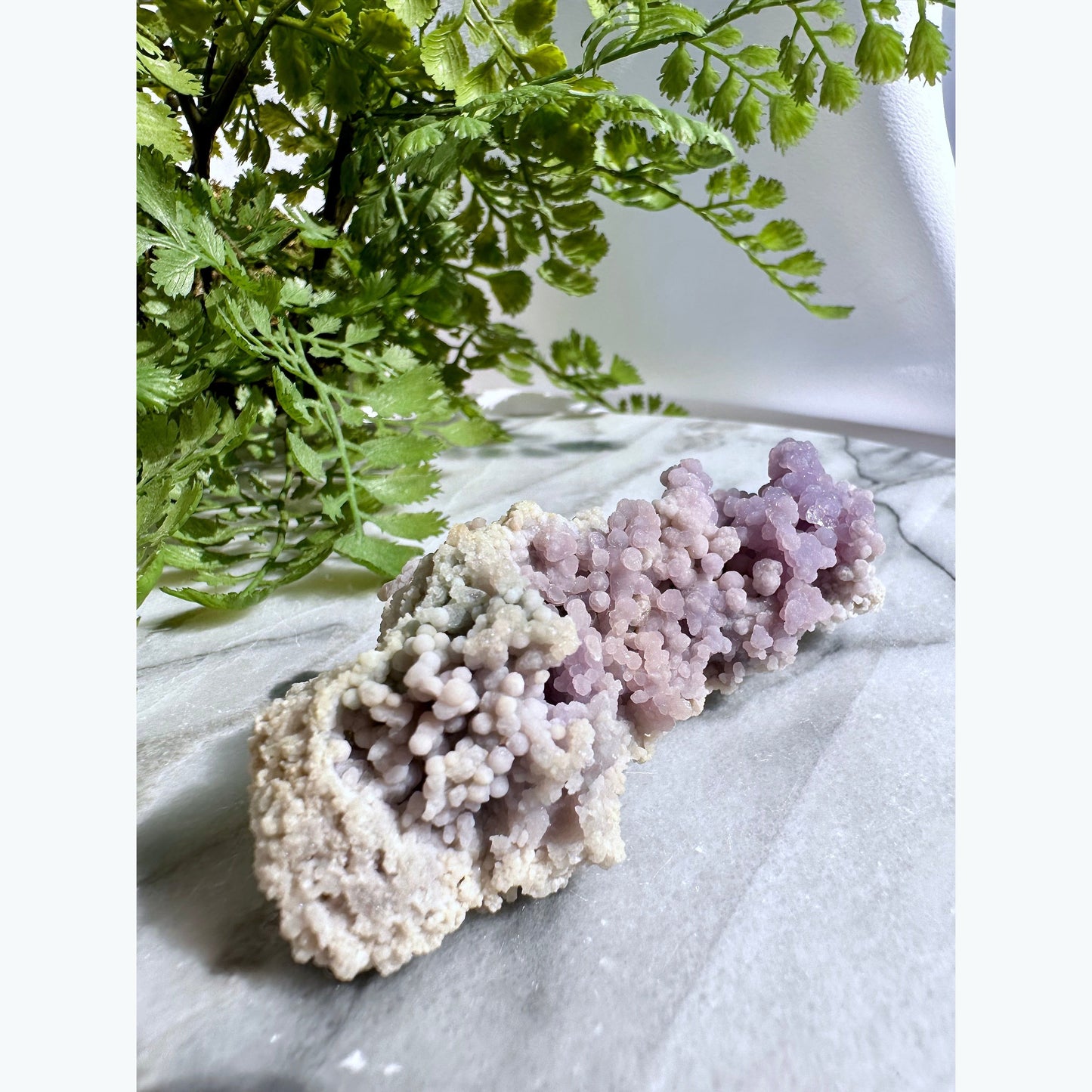 Grape Agate Cluster (Botryoidal Amethyst)