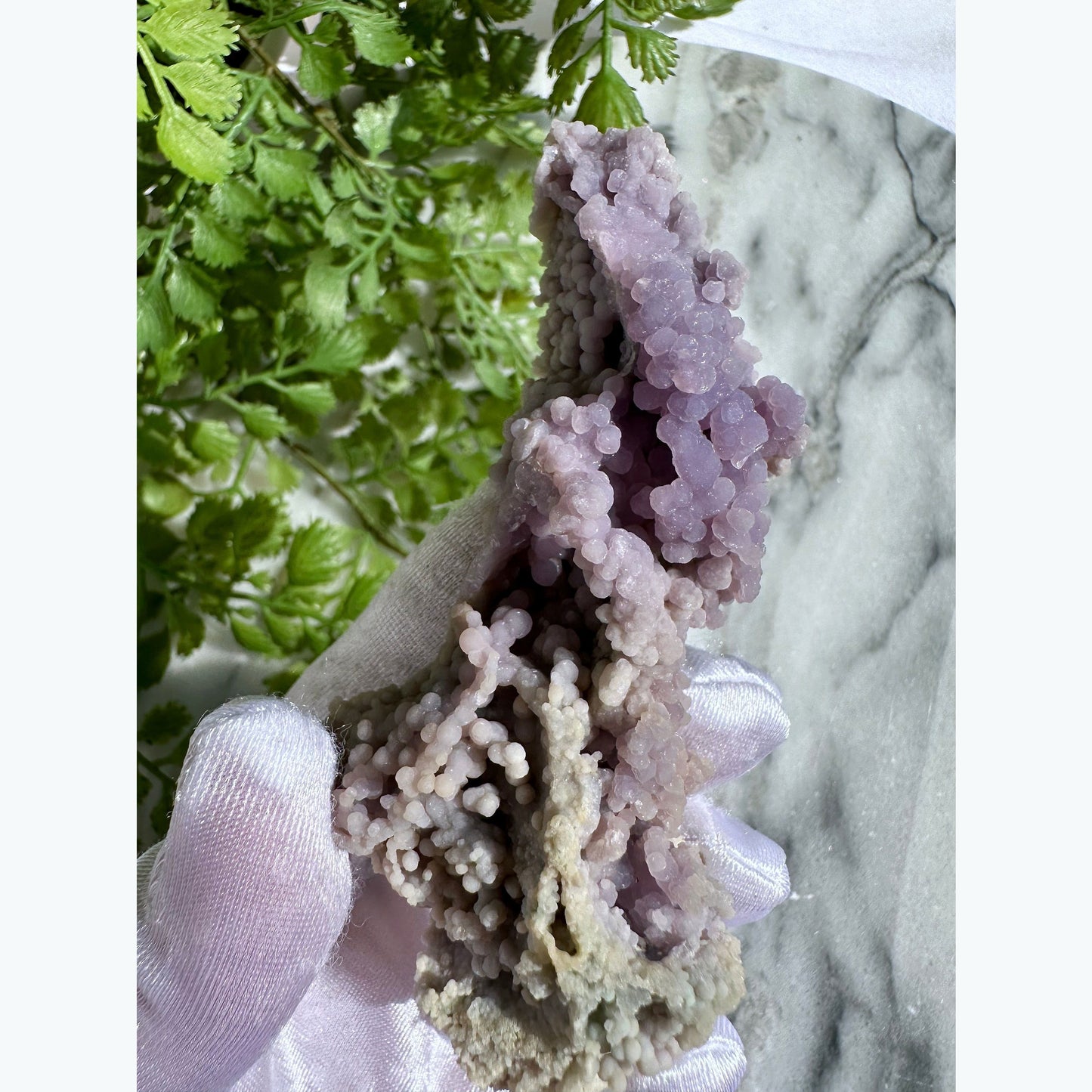 Grape Agate Cluster (Botryoidal Amethyst)