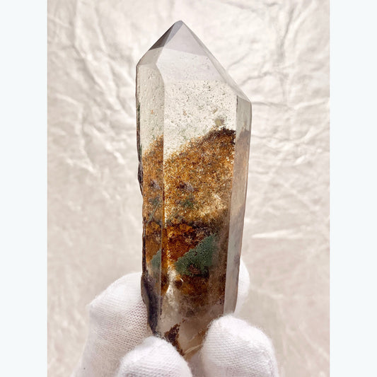 Garden Quartz Crystal (Lodolite)