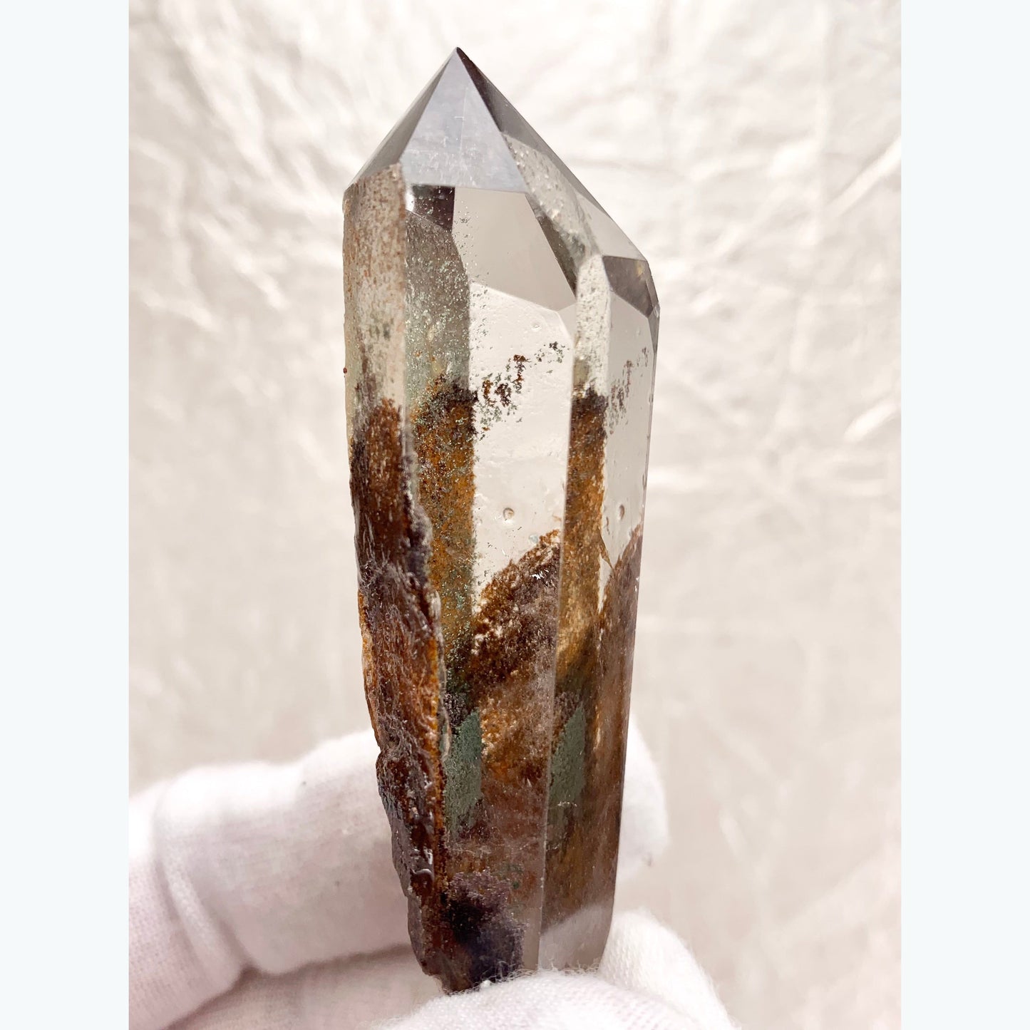 Garden Quartz Crystal (Lodolite)