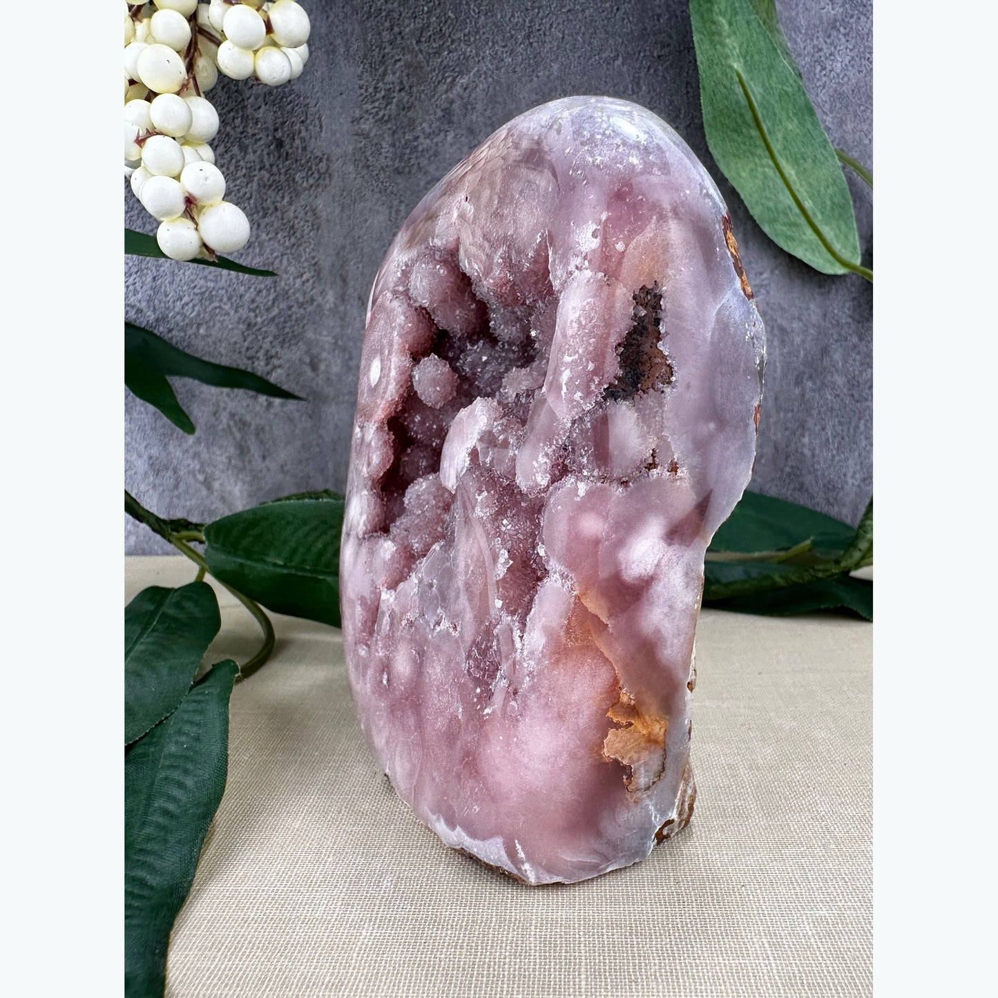 Druzy Pink Amethyst Crystal