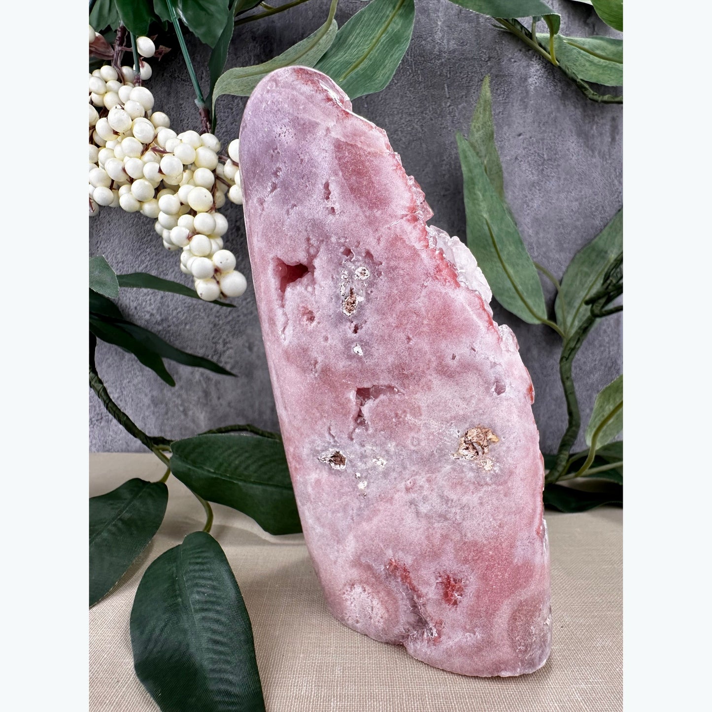 Large Statement Pink Amethyst Crystal