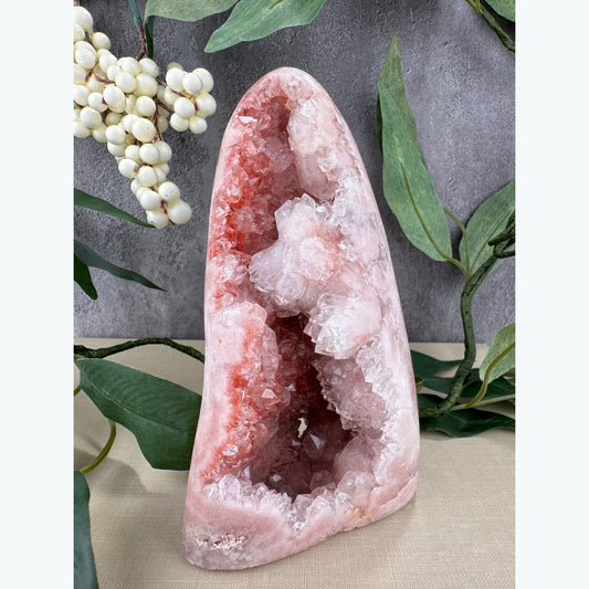 Large Statement Pink Amethyst Crystal