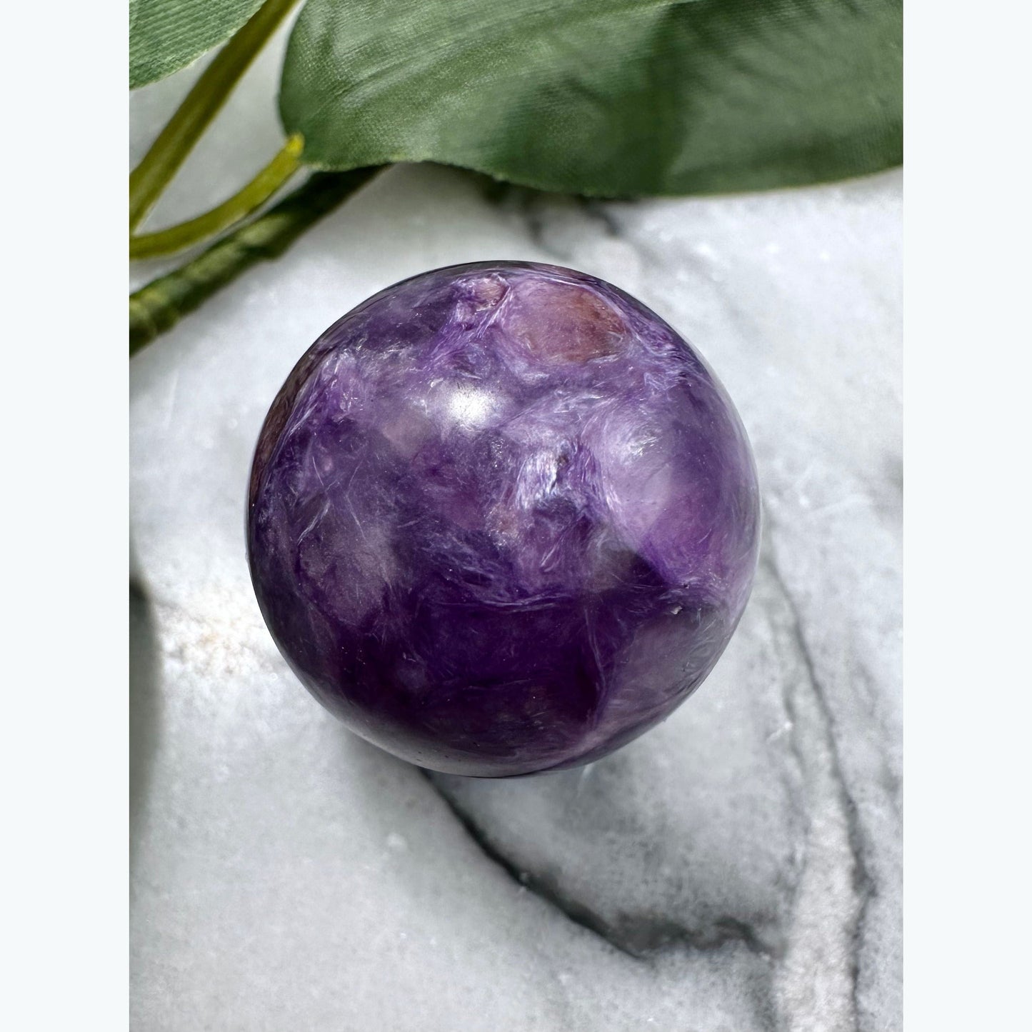 Mini Charoite Sphere