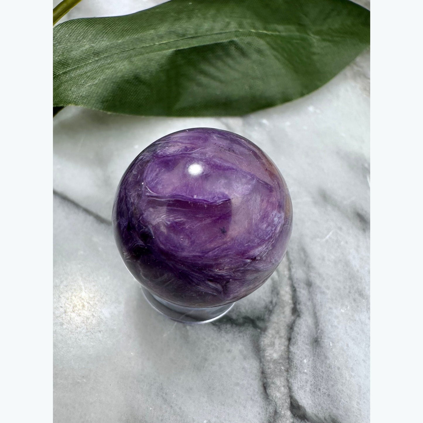 Mini Charoite Sphere