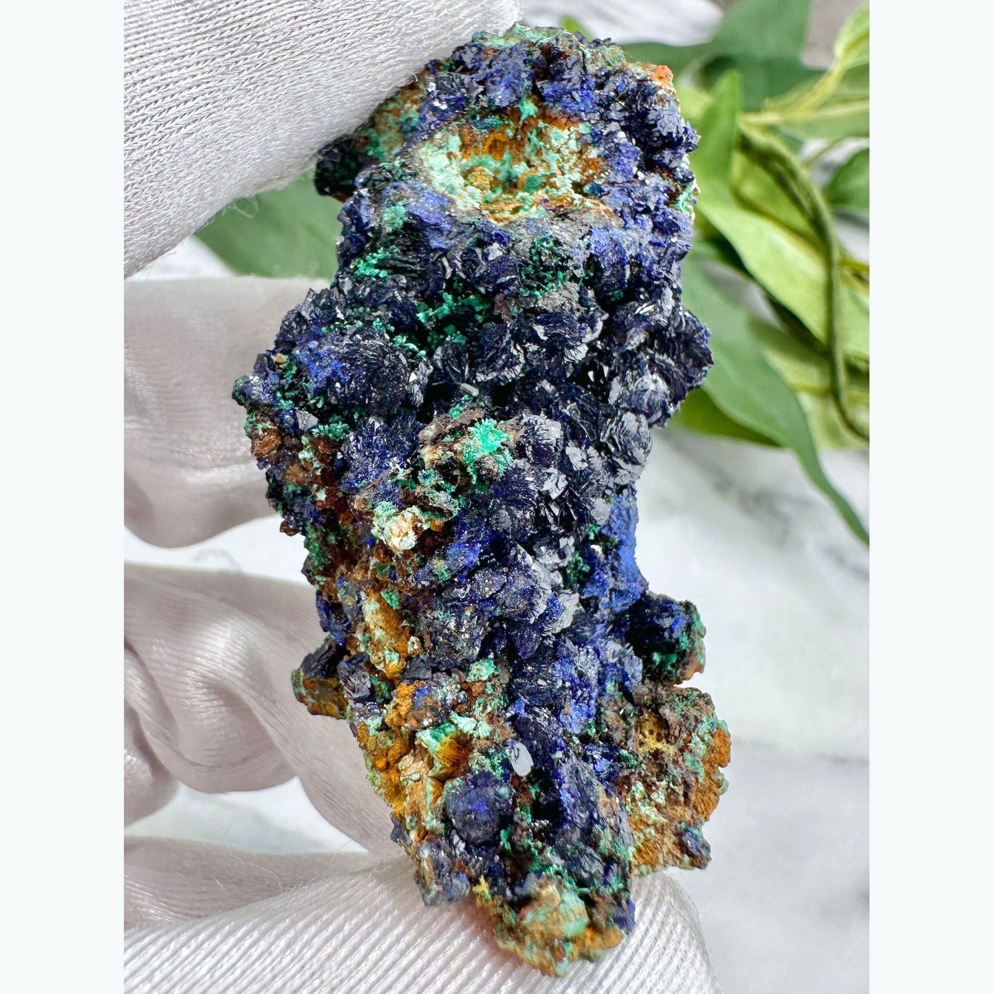 Azurite and Malachite Specimen