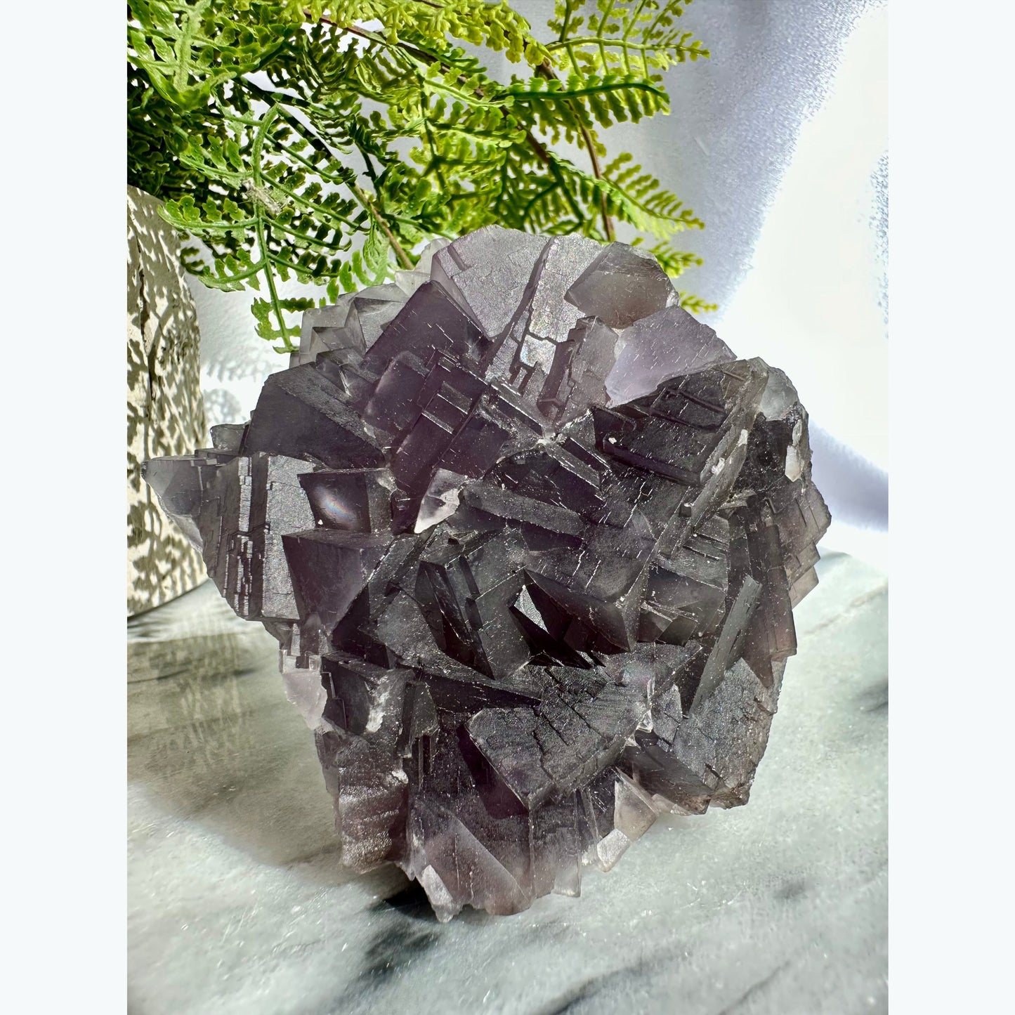 Cubic Fluorite Mineral Specimen