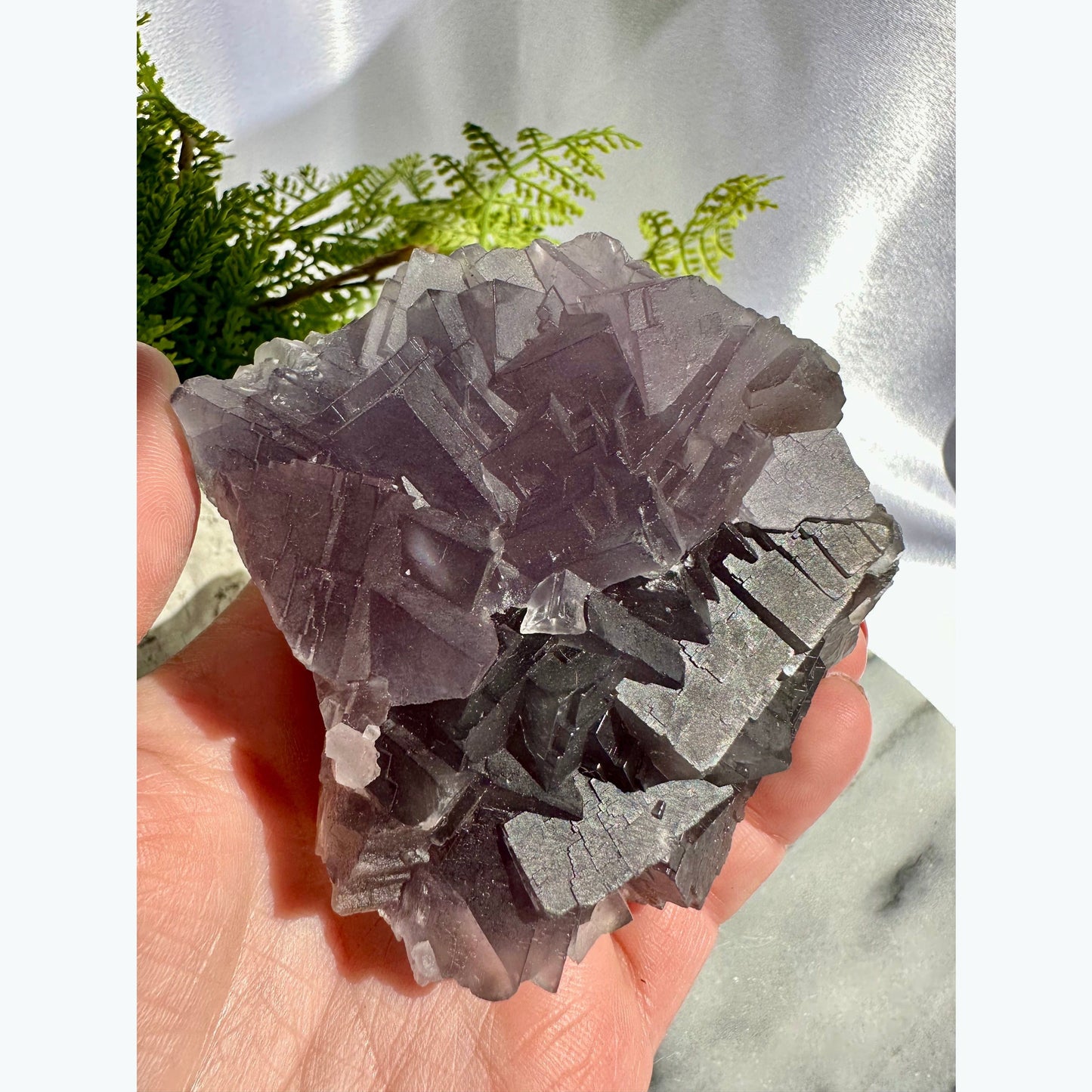 Cubic Fluorite Mineral Specimen